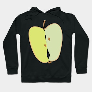 Art apple green Hoodie